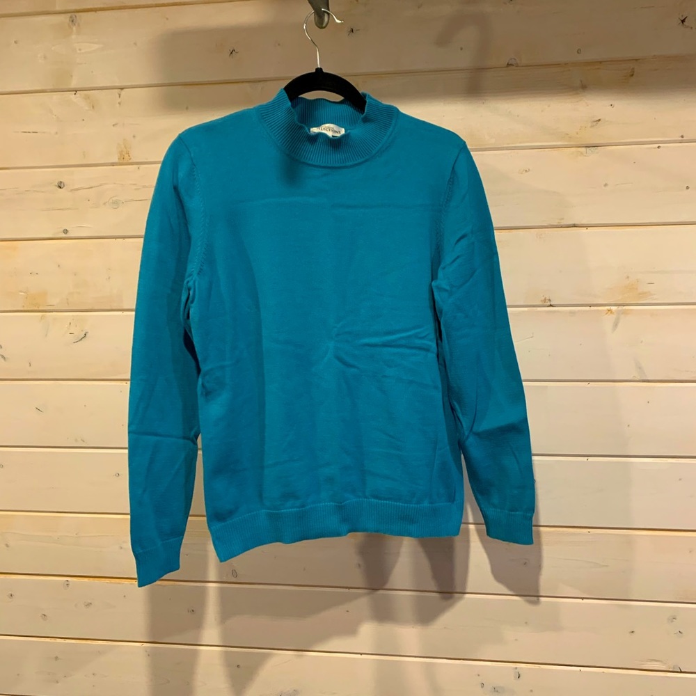 Northern Reflections | Blue 100% Cotton Sweater